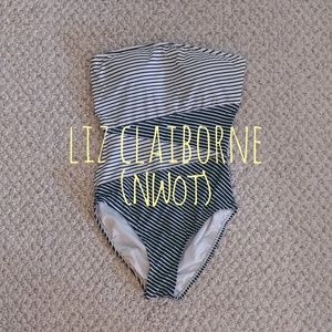 🌅Liz Claiborne Strapless Swimsuit👙